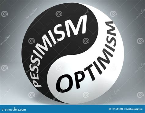 Pessimismus gegen Optimismus